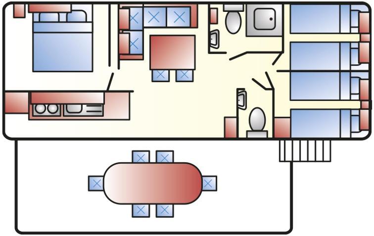 Albatross Mobile Homes On Camping Mare E Pineta Llido Degli Estensi Kültér fotó